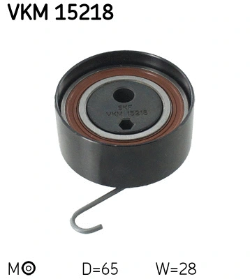 Paskirstymo diržo įtempiklio skriemulys SKF VKM 15218