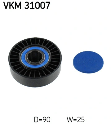 Diržo įtempiklio skriemulys SKF VKM 31007