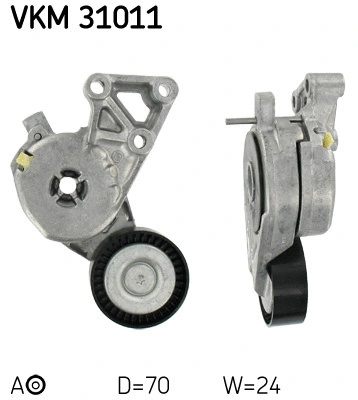 Diržo įtempiklio skriemulys SKF VKM 31011