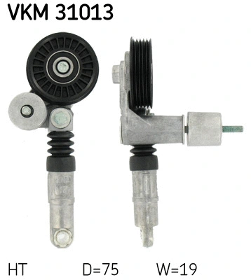 Diržo įtempiklio skriemulys SKF VKM 31013