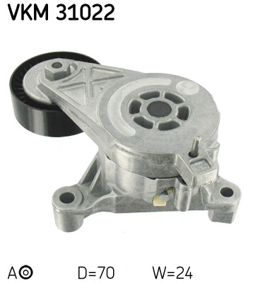 Diržo įtempiklio skriemulys SKF VKM 31022