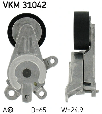 Diržo įtempiklio skriemulys SKF VKM 31042