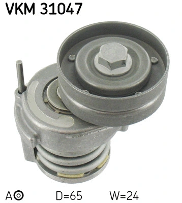 Diržo įtempiklio skriemulys SKF VKM 31047