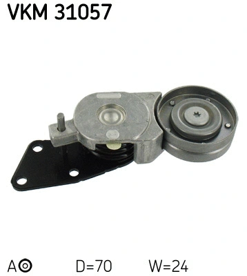 Diržo įtempiklio skriemulys SKF VKM 31057