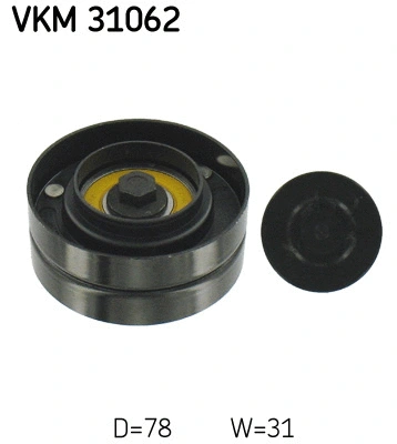 Diržo įtempiklio skriemulys SKF VKM 31062