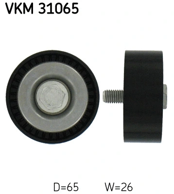 Diržo įtempiklio skriemulys SKF VKM 31065