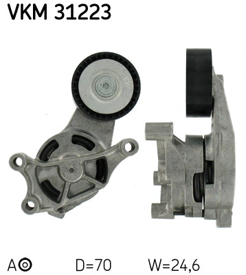 Diržo įtempiklio skriemulys SKF VKM 31223