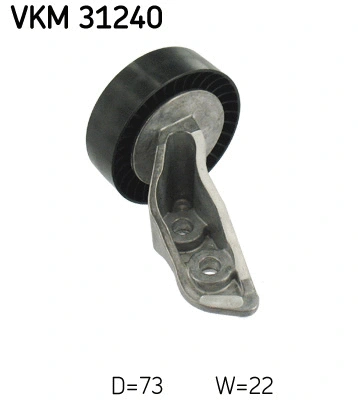 Diržo įtempiklio skriemulys SKF VKM 31240