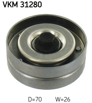Diržo įtempiklio skriemulys SKF VKM 31280