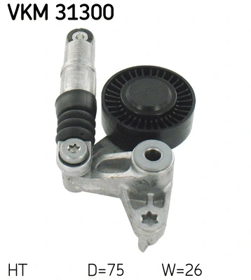Diržo įtempiklio skriemulys SKF VKM 31300