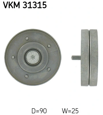 Diržo įtempiklio skriemulys SKF VKM 31315
