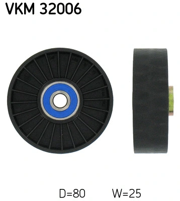 Diržo įtempiklio skriemulys SKF VKM 32006