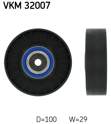Diržo įtempiklio skriemulys SKF VKM 32007