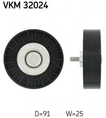 Diržo įtempiklio skriemulys SKF VKM 32024