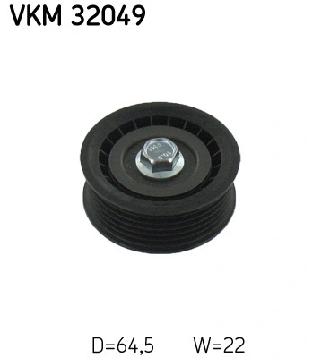 Diržo įtempiklio skriemulys SKF VKM 32049