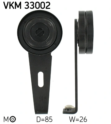 Diržo įtempiklio skriemulys SKF VKM 33002