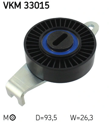 Diržo įtempiklio skriemulys SKF VKM 33015
