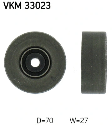 Diržo įtempiklio skriemulys SKF VKM 33023