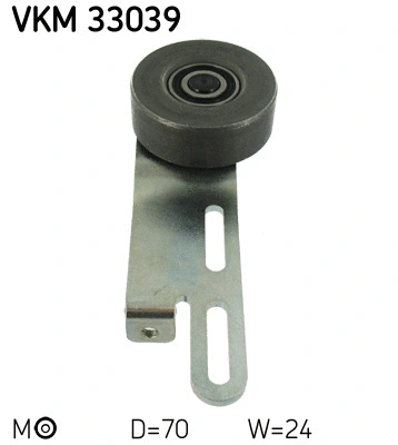 Diržo įtempiklio skriemulys SKF VKM 33039