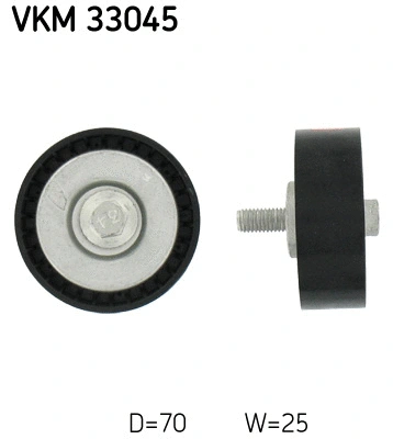 Diržo įtempiklio skriemulys SKF VKM 33045