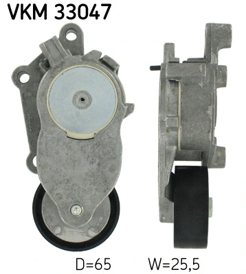 Diržo įtempiklio skriemulys SKF VKM 33047