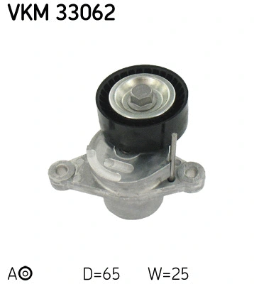 Diržo įtempiklio skriemulys SKF VKM 33062