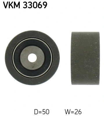 Diržo įtempiklio skriemulys SKF VKM 33069
