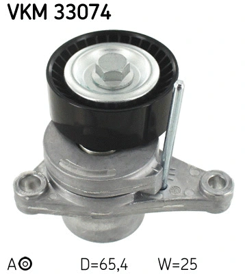 Diržo įtempiklio skriemulys SKF VKM 33074