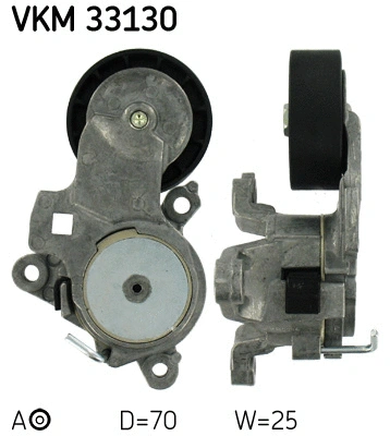 Diržo įtempiklio skriemulys SKF VKM 33130