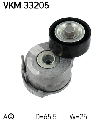 Diržo įtempiklio skriemulys SKF VKM 33205