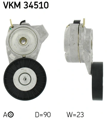 Diržo įtempiklio skriemulys SKF VKM 34510