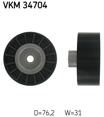 Diržo įtempiklio skriemulys SKF VKM 34704