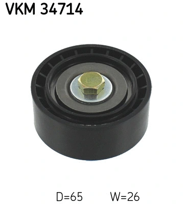 Diržo įtempiklio skriemulys SKF VKM 34714