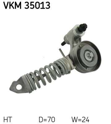Diržo įtempiklio skriemulys SKF VKM 35013