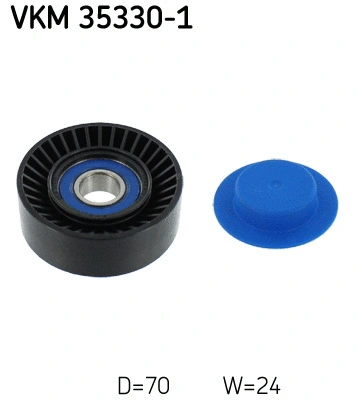 Diržo įtempiklio skriemulys SKF VKM 35330-1
