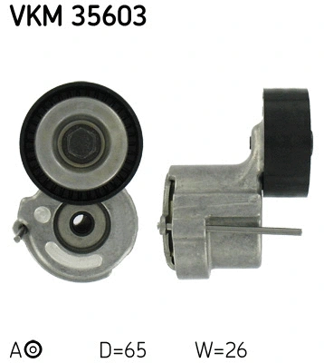 Diržo įtempiklio skriemulys SKF VKM 35603