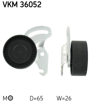 Diržo įtempiklio skriemulys SKF VKM 36052