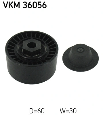 Diržo įtempiklio skriemulys SKF VKM 36056