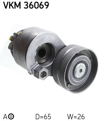Diržo įtempiklio skriemulys SKF VKM 36069
