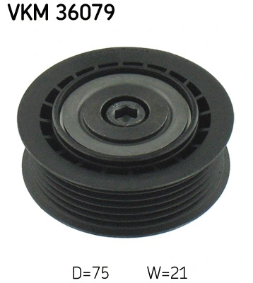 Diržo įtempiklio skriemulys SKF VKM 36079
