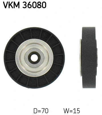Diržo įtempiklio skriemulys SKF VKM 36080