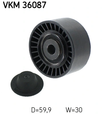 Diržo įtempiklio skriemulys SKF VKM 36087