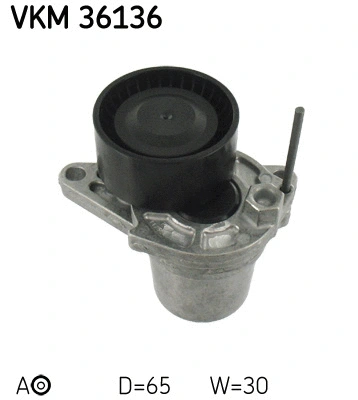 Diržo įtempiklio skriemulys SKF VKM 36136