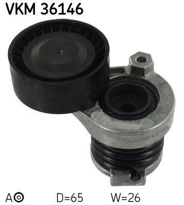 Diržo įtempiklio skriemulys SKF VKM 36146