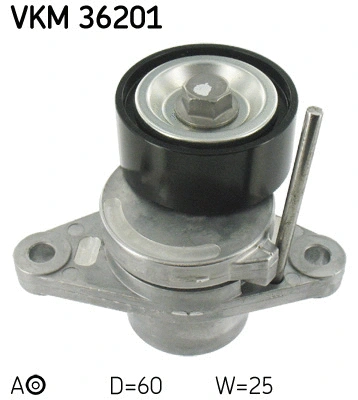 Diržo įtempiklio skriemulys SKF VKM 36201