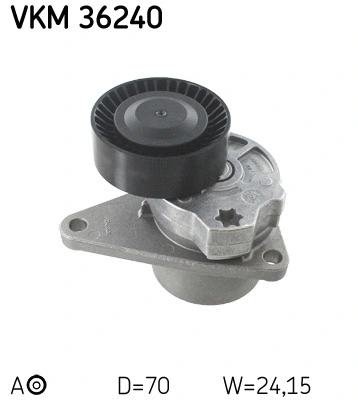 Diržo įtempiklio skriemulys SKF VKM 36240