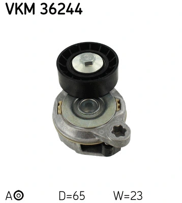 Diržo įtempiklio skriemulys SKF VKM 36244