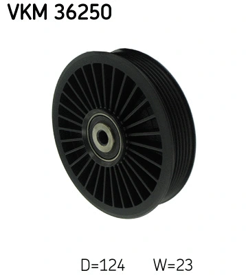 Diržo įtempiklio skriemulys SKF VKM 36250