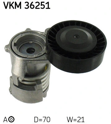 Diržo įtempiklio skriemulys SKF VKM 36251