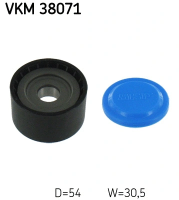 Diržo įtempiklio skriemulys SKF VKM 38071